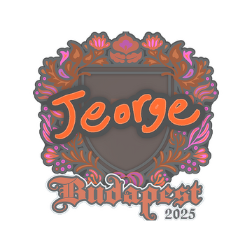 Sticker | jeorge | Budapest 2025