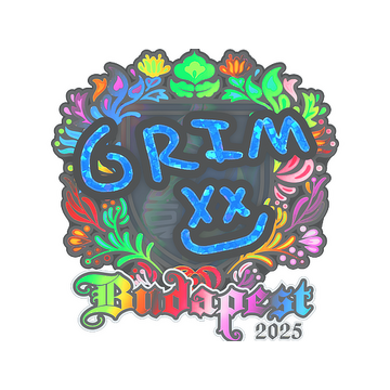 Sticker | Grim (Holo) | Budapest 2025