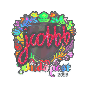 Sticker | jcobbb (Holo) | Budapest 2025