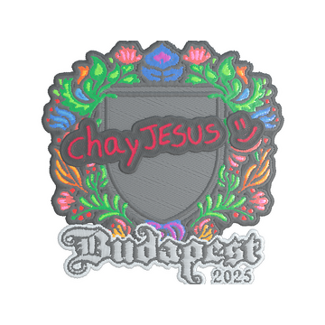 Sticker | chayJESUS (Embroidered) | Budapest 2025
