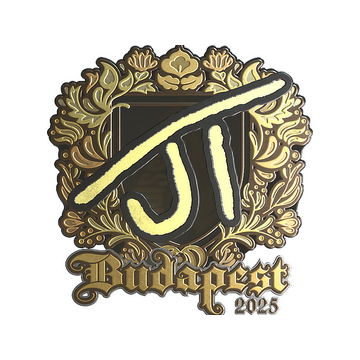 Sticker | JT (Gold) | Budapest 2025