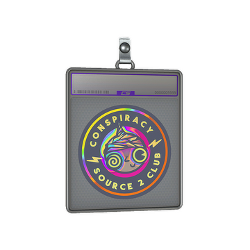 Sticker Slab | Conspiracy Club (Holo)