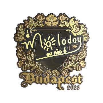 Sticker | molodoy (Gold) | Budapest 2025