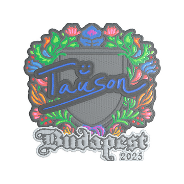 Sticker | Tauson (Embroidered) | Budapest 2025
