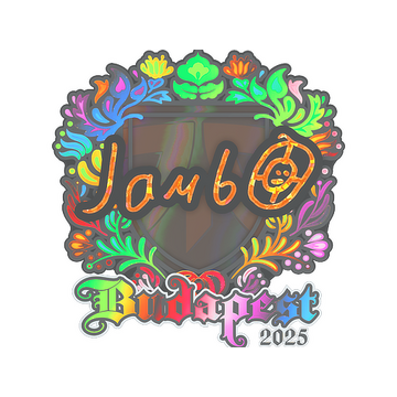 Sticker | jambo (Holo) | Budapest 2025