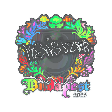 Sticker | kensizor (Holo) | Budapest 2025