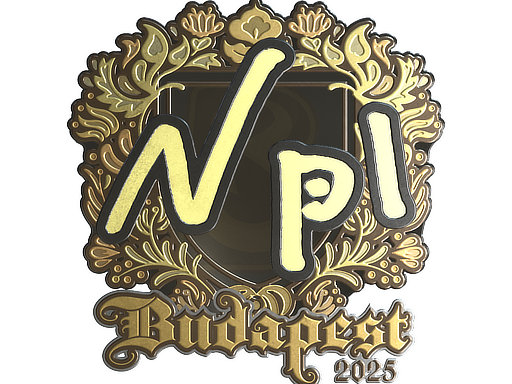 Sticker | npl (Gold) | Budapest 2025