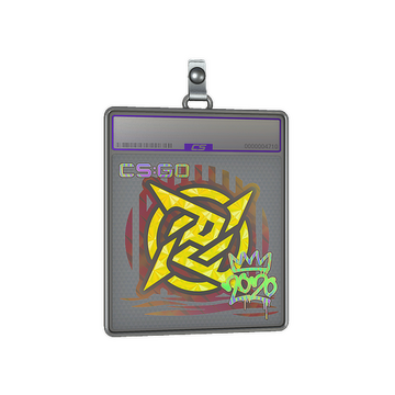 Sticker Slab | Ninjas in Pyjamas (Holo) | 2020 RMR