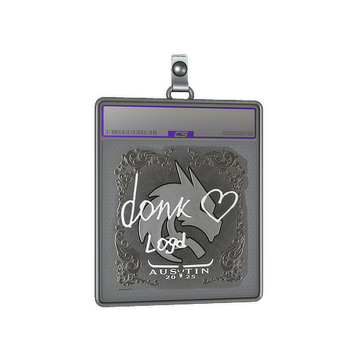 Sticker Slab | donk (Foil) | Austin 2025