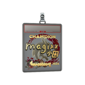 Sticker Slab | magixx (Gold, Champion) | Shanghai 2024