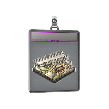 Sticker Slab | Overpass Diorama (Foil)