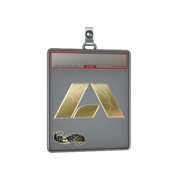 Sticker Slab | Apeks (Gold) | Paris 2023