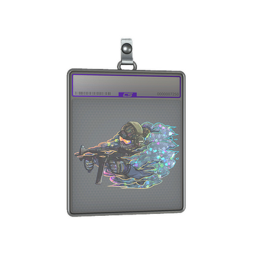 Sticker Slab | Pushing Smokes (Glitter)
