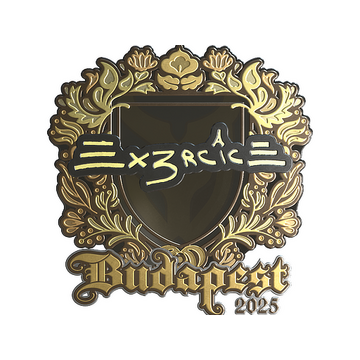 Sticker | Ex3rcice (Gold) | Budapest 2025