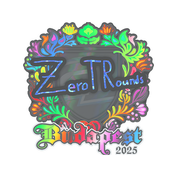 Sticker | ztr (Holo) | Budapest 2025
