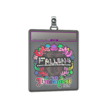 Sticker Slab | FalleN (Holo) | Budapest 2025