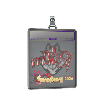 Sticker Slab | m0NESY (Glitter) | Shanghai 2024