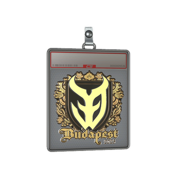 Sticker Slab | 3DMAX (Gold) | Budapest 2025