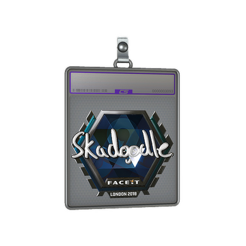 Sticker Slab | Skadoodle (Foil) | London 2018