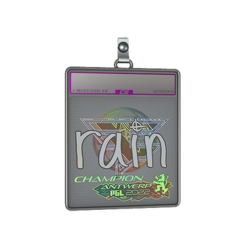 Sticker Slab | rain (Holo, Champion) | Antwerp 2022