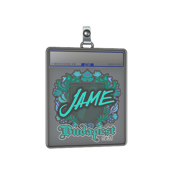 Sticker Slab | Jame | Budapest 2025