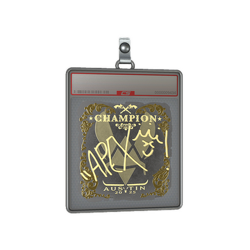 Sticker Slab | apEX (Gold, Champion) | Austin 2025
