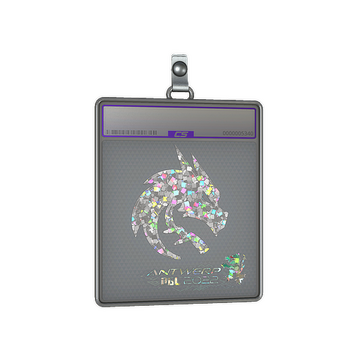 Sticker Slab | Team Spirit (Glitter) | Antwerp 2022