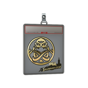 Sticker Slab | ENCE (Gold) | Stockholm 2021
