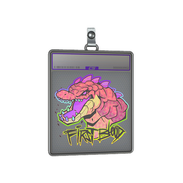 Sticker Slab | First Blood (Holo)