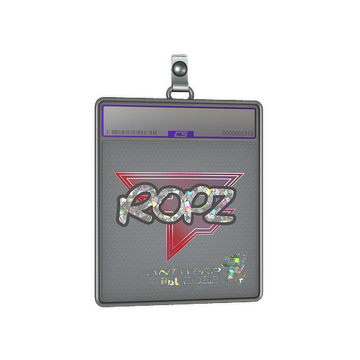 Sticker Slab | ropz (Glitter) | Antwerp 2022