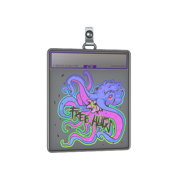 Sticker Slab | Free Hugs (Holo)