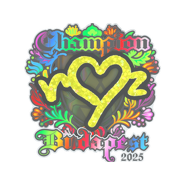 Sticker | ropz (Holo, Champion) | Budapest 2025
