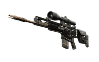 SCAR-20 | Fragments (Minimal Wear) SCAR-20 — CS2 skin in the Ichigo case on DuckSkins