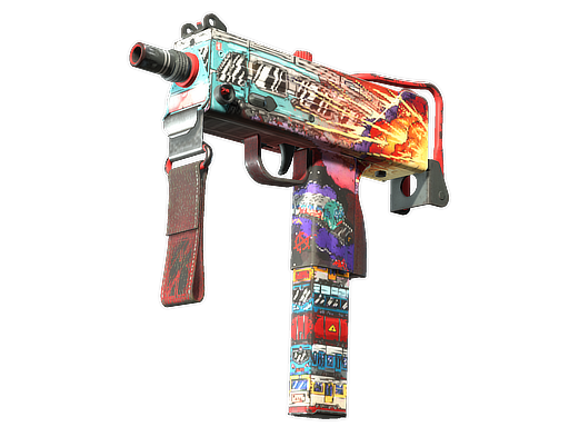 Souvenir MAC-10 | Derailment (Field-Tested)