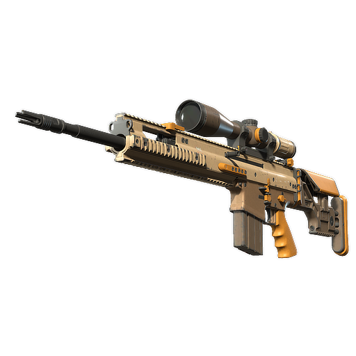 SCAR-20 | Short Ochre (Field-Tested)