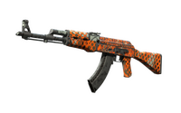 Souvenir AK-47 | Safety Net (Battle-Scarred) Souvenir AK-47 — CS2 skin in the Panthera case on DuckSkins
