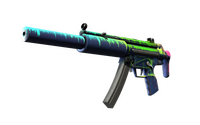 MP5-SD | Phosphor (Minimal Wear) MP5-SD — CS2 skin in the Danger Zone case on DuckSkins