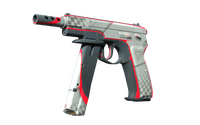 CZ75-Auto | Pole Position (Minimal Wear) CZ75-Auto — CS2 skin in the Caiman case on DuckSkins