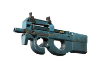 StatTrak™ P90 | Off World (Field-Tested) P90 — CS2 skin in the Caiman case on DuckSkins