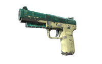 Souvenir Five-SeveN | Coolant (Field-Tested) Souvenir Five-SeveN — CS2 skin in the Lain case on DuckSkins