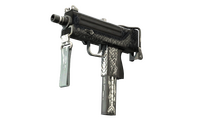 StatTrak™ MAC-10 | Whitefish (Field-Tested) MAC-10 — CS2 skin in the Prisma case on DuckSkins