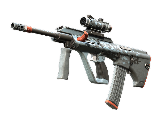 StatTrak™ AUG | Trigger Discipline (Well-Worn)