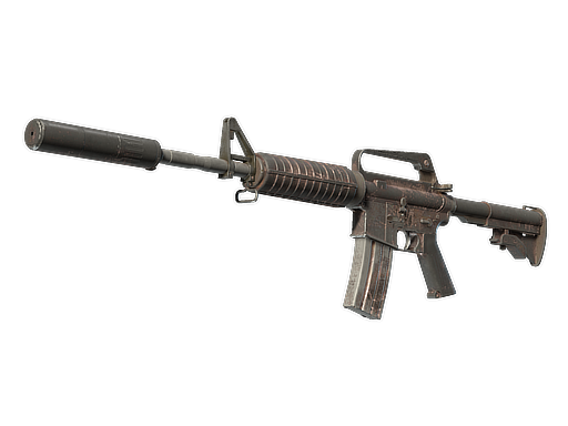 M4A1-S | Rose Hex (Battle-Scarred)