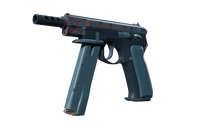 CZ75-Auto | Hexane (Minimal Wear) CZ75-Auto — CS2 skin in the Torque case on DuckSkins