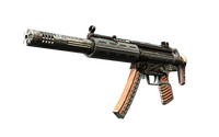 StatTrak™ MP5-SD | Gauss (Battle-Scarred) MP5-SD — CS2 skin in the Prisma case on DuckSkins