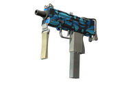 StatTrak™ MAC-10 | Oceanic (Minimal Wear) MAC-10 — CS2 skin in the Pandora case on DuckSkins