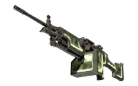 M249 | Deep Relief (Minimal Wear) M249 — CS2 skin in the Demoman case on DuckSkins