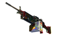 StatTrak™ M249 | Nebula Crusader (Field-Tested) M249 — CS2 skin in the Shadow case on DuckSkins