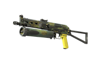 PP-Bizon | Jungle Slipstream (Well-Worn) PP-Bizon — CS2 skin in the Spectrum 2 case on DuckSkins