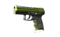 P2000 | Turf (Factory New) P2000 — CS2 skin in the %1 Bowie Doppler case on DuckSkins